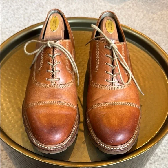 Frye – James Bal Lug Oxford Lace Up Cap Toes Shoes - Picture 3 of 15